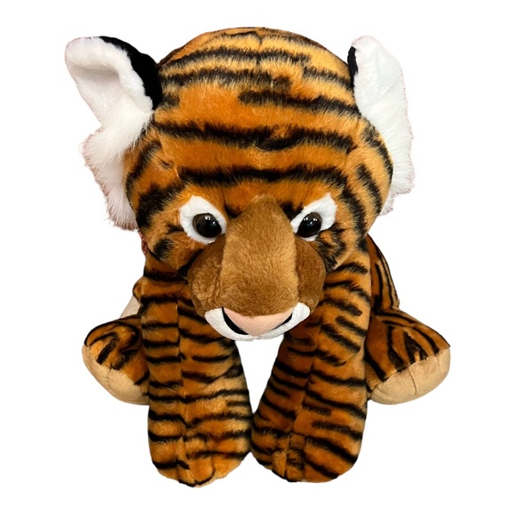 Aurora Destination World Bengal Tiger 2017 18” Large Plush Stuffed Animal - Picture 1 of 12